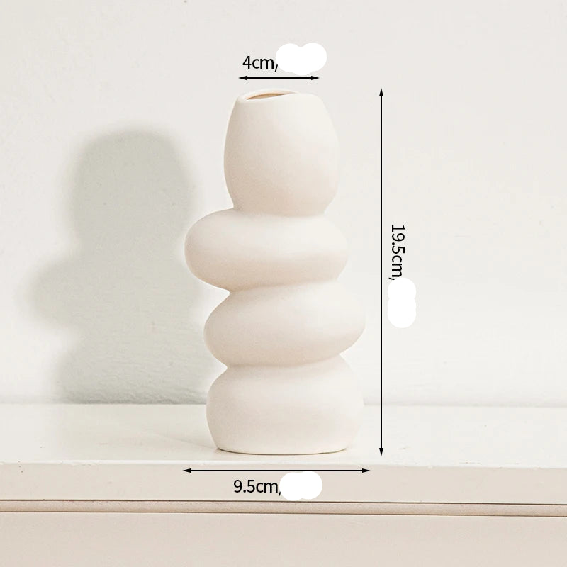 Vase Blanc Mat
